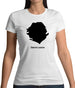 Sierra Leone Silhouette Womens T-Shirt