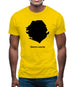 Sierra Leone Silhouette Mens T-Shirt