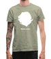 Sierra Leone Silhouette Mens T-Shirt