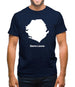 Sierra Leone Silhouette Mens T-Shirt