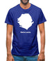 Sierra Leone Silhouette Mens T-Shirt