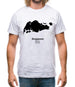 Singapore Silhouette Mens T-Shirt