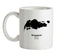 Singapore Silhouette Ceramic Mug