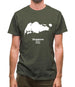 Singapore Silhouette Mens T-Shirt