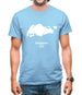 Singapore Silhouette Mens T-Shirt