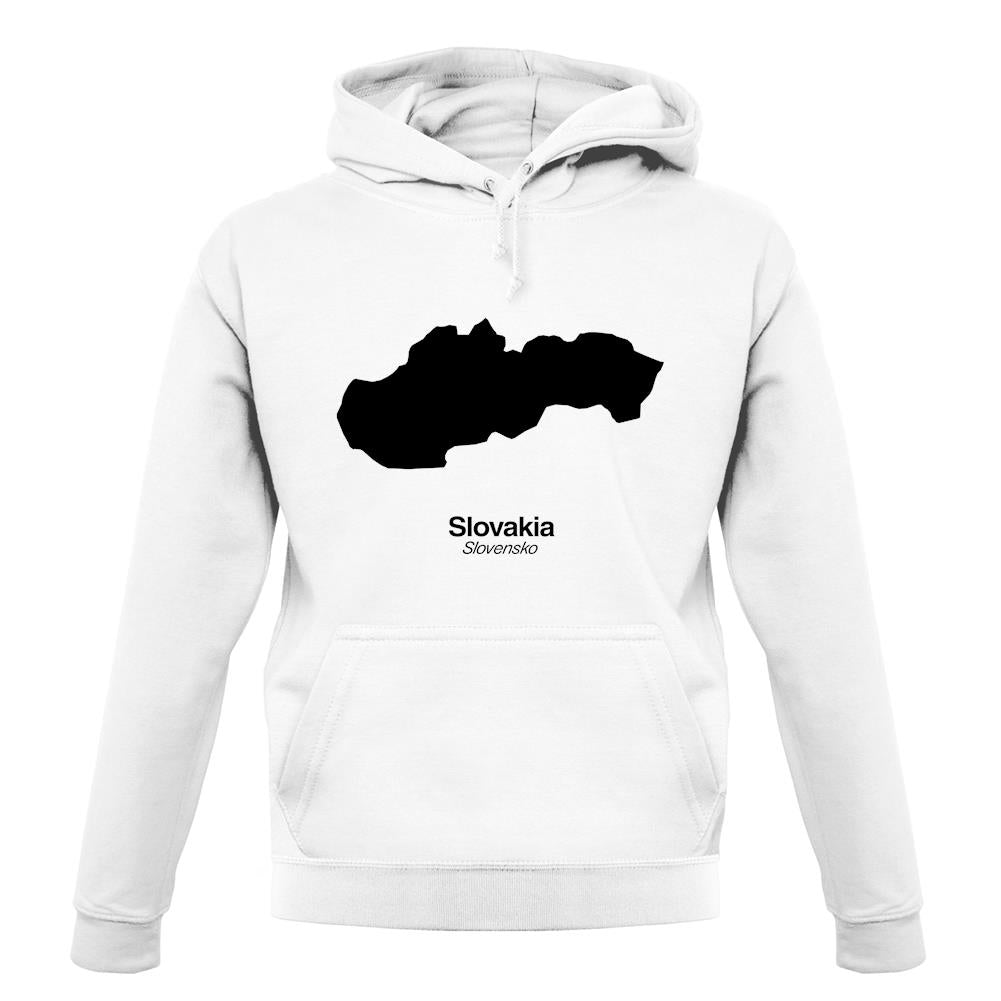 Slovakia Silhouette unisex hoodie