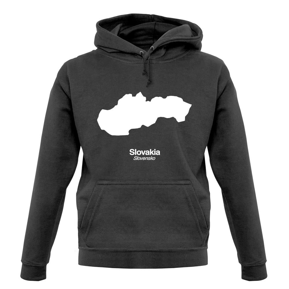 Slovakia Silhouette unisex hoodie