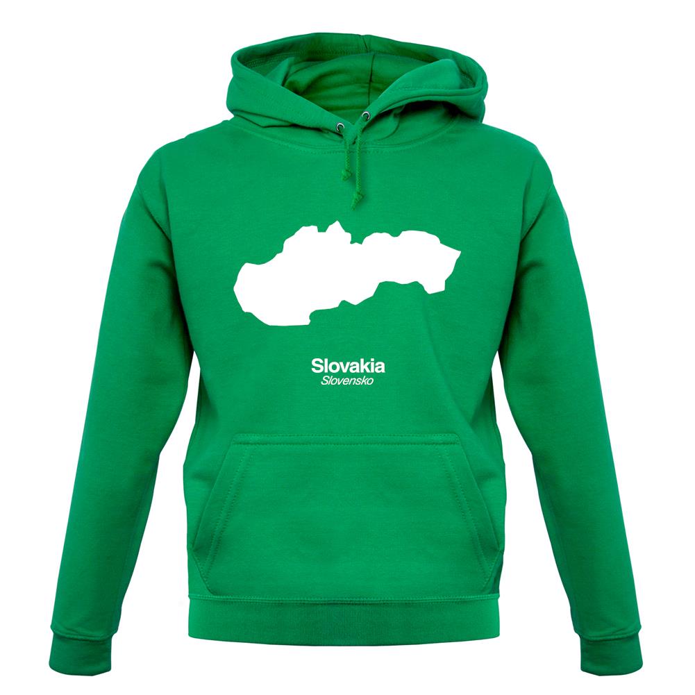 Slovakia Silhouette unisex hoodie