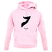 Somalia Silhouette unisex hoodie