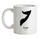 Somalia Silhouette Ceramic Mug