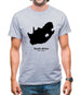 South Africa Silhouette Mens T-Shirt