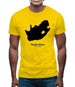 South Africa Silhouette Mens T-Shirt