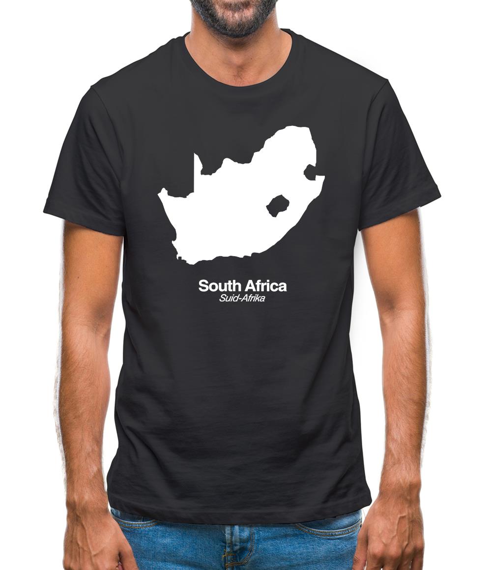 South Africa Silhouette Mens T-Shirt