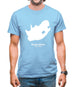 South Africa Silhouette Mens T-Shirt