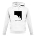 South Australia Silhouette unisex hoodie