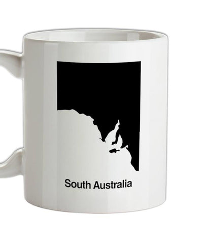 South Australia Silhouette Ceramic Mug