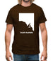 South Australia Silhouette Mens T-Shirt