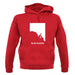 South Australia Silhouette unisex hoodie