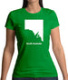 South Australia Silhouette Womens T-Shirt