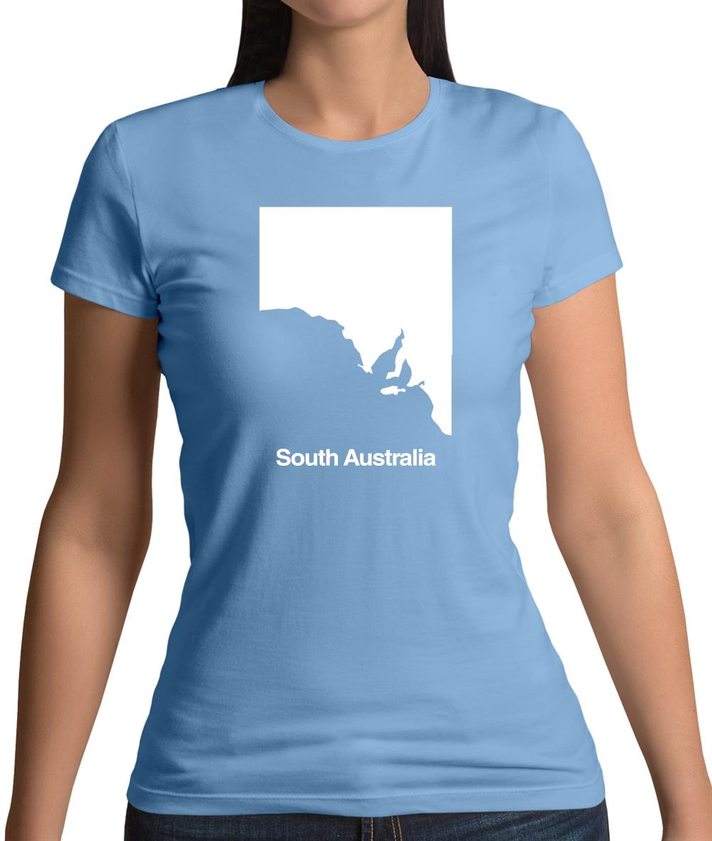 South Australia Silhouette Womens T-Shirt