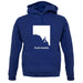 South Australia Silhouette unisex hoodie