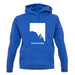 South Australia Silhouette unisex hoodie