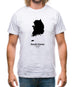 South Korea Silhouette Mens T-Shirt