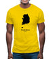 South Korea Silhouette Mens T-Shirt