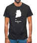 South Korea Silhouette Mens T-Shirt