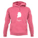 South Korea Silhouette unisex hoodie