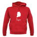 South Korea Silhouette unisex hoodie