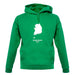 South Korea Silhouette unisex hoodie