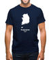 South Korea Silhouette Mens T-Shirt