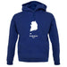 South Korea Silhouette unisex hoodie