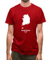 South Korea Silhouette Mens T-Shirt