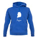 South Korea Silhouette unisex hoodie