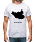 South Sudan Silhouette Mens T-Shirt