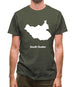 South Sudan Silhouette Mens T-Shirt