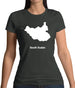 South Sudan Silhouette Womens T-Shirt