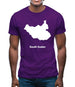 South Sudan Silhouette Mens T-Shirt