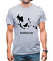 Southeast Asia Silhouette Mens T-Shirt