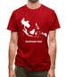 Southeast Asia Silhouette Mens T-Shirt