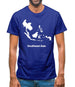 Southeast Asia Silhouette Mens T-Shirt
