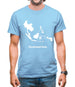 Southeast Asia Silhouette Mens T-Shirt