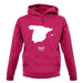 Spain Silhouette unisex hoodie