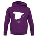 Spain Silhouette unisex hoodie