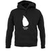 Sri Lanka Silhouette unisex hoodie