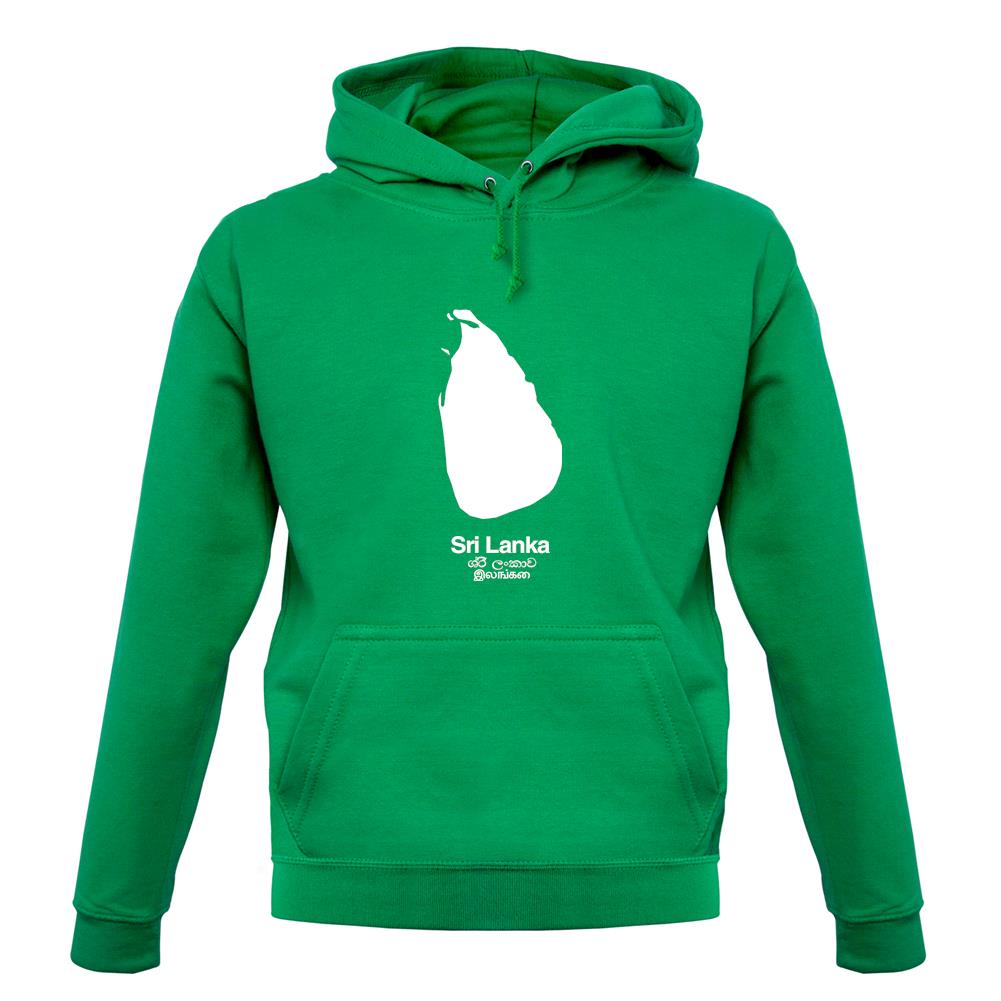 Sri Lanka Silhouette unisex hoodie