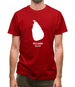 Sri Lanka Silhouette Mens T-Shirt