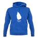 Sri Lanka Silhouette unisex hoodie